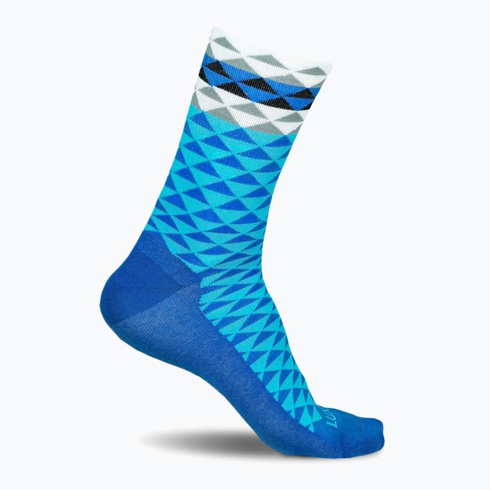 Luxa Asymmetric cycling socks blue LUHESABM2S