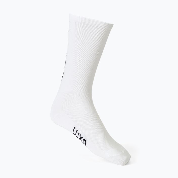Luxa Coffee Ride cycling socks white LAM21SCRWS1