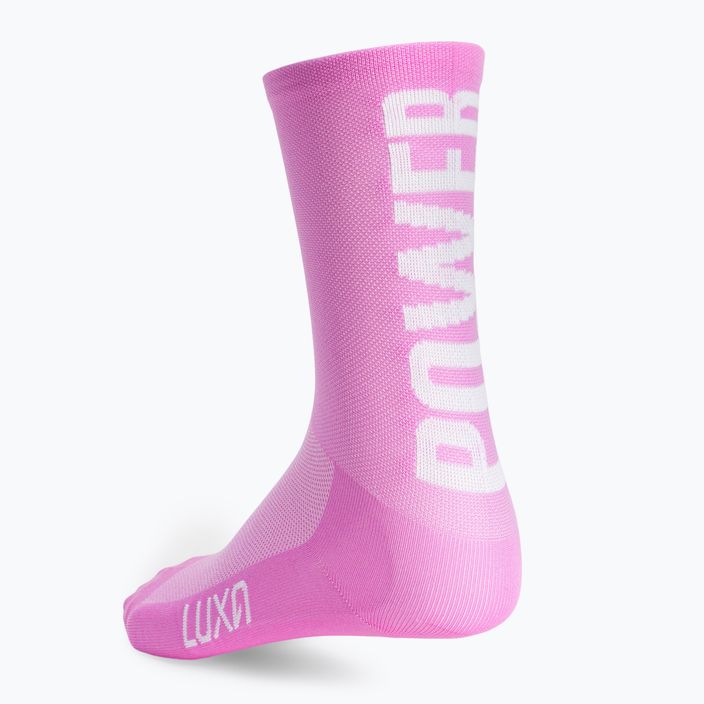 Luxa Girls Power women's cycling socks pink LAM21SGPL1S 5