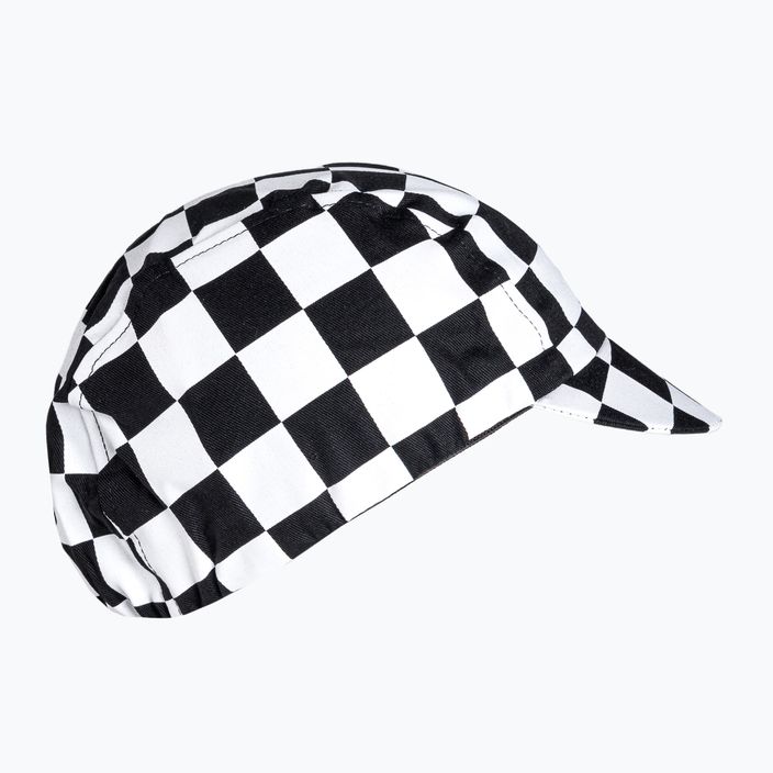 Luxa Squares under-helmet cycling cap black and white LULOCKSB 3