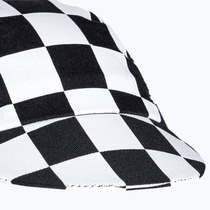 Luxa Squares under-helmet cycling cap black and white LULOCKSB 5