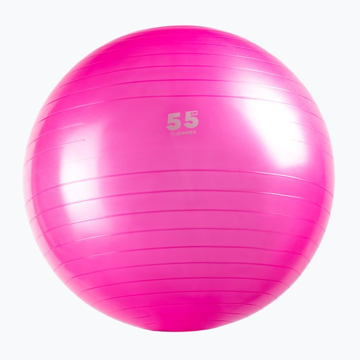 Gipara Fitness gymnastics ball pink 3998 55 cm