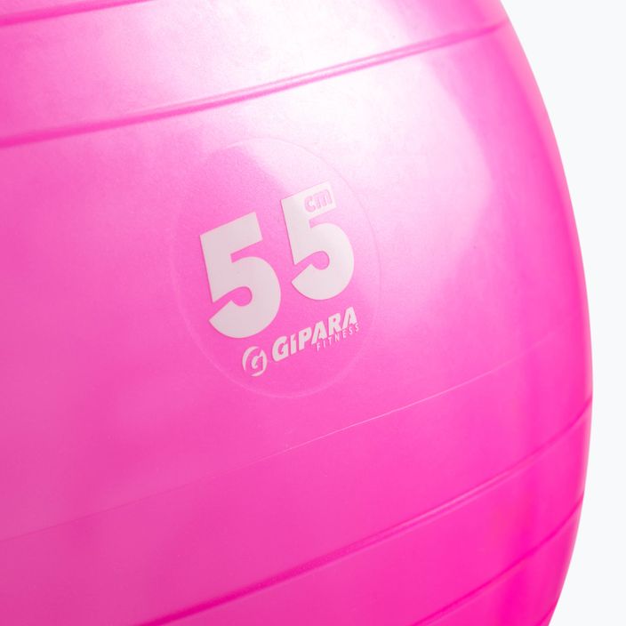 Gipara Fitness gymnastics ball pink 3998 55 cm 2