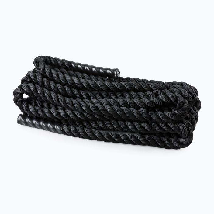 Gipara Fitness training rope 38mm/15m black 2538