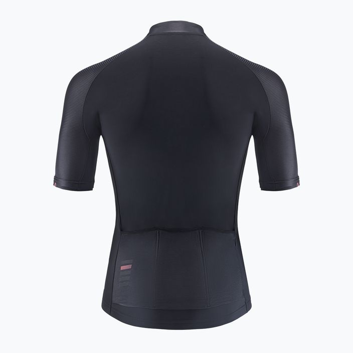 Men's cycling jersey Quest Stone black 2