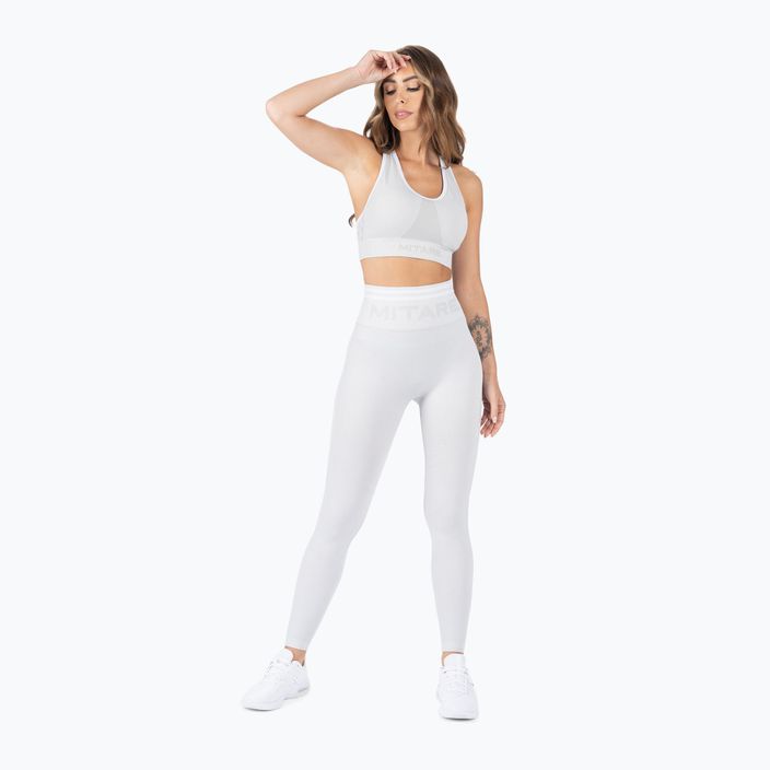 Women's MITARE Slim Push Up leggings light grey K078 2
