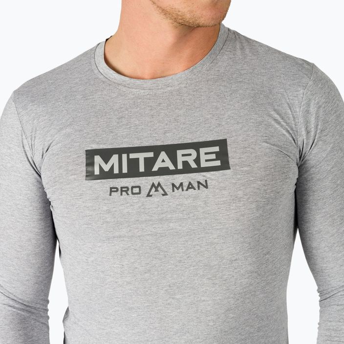 Men's MITARE PRO grey longsleeve T-shirt K094 6