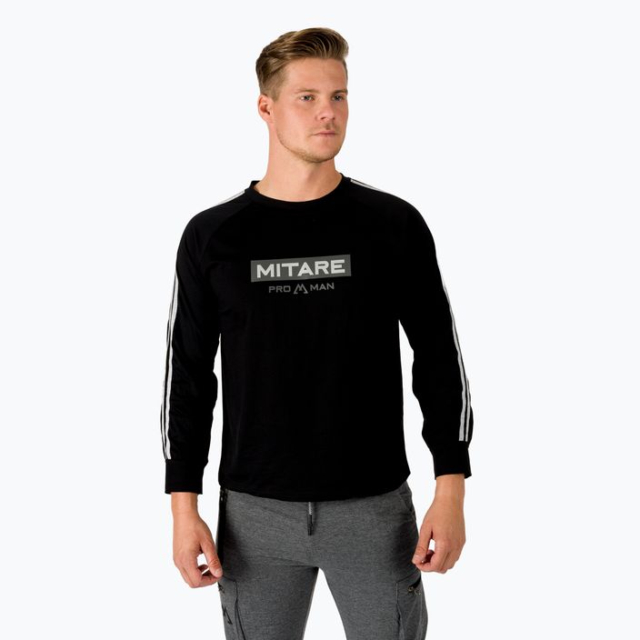 MITARE PRO men's longsleeve T-shirt black K090