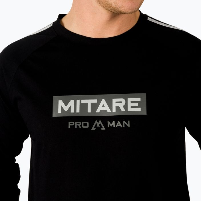 MITARE PRO men's longsleeve T-shirt black K090 6