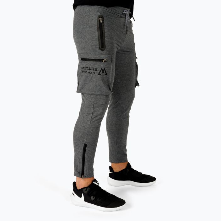 MITARE PRO MAN men's trousers dark grey K102 3
