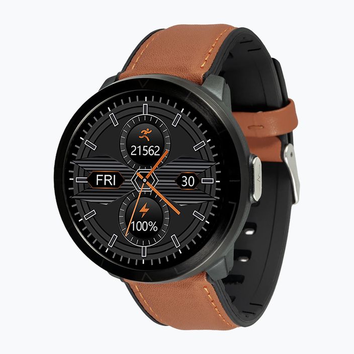 Watchmark WM18 brown watch 4