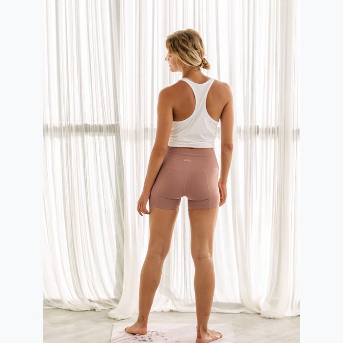 Women's yoga shorts JOYINME Rise pink 801310 3
