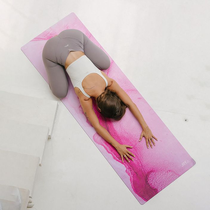 Yoga mat JOYINME Flow 3 mm pink 800018 7