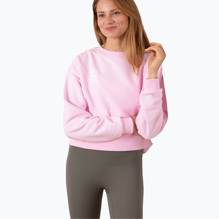 Women's yoga sweatshirt JOYINME Namaste pink 801663