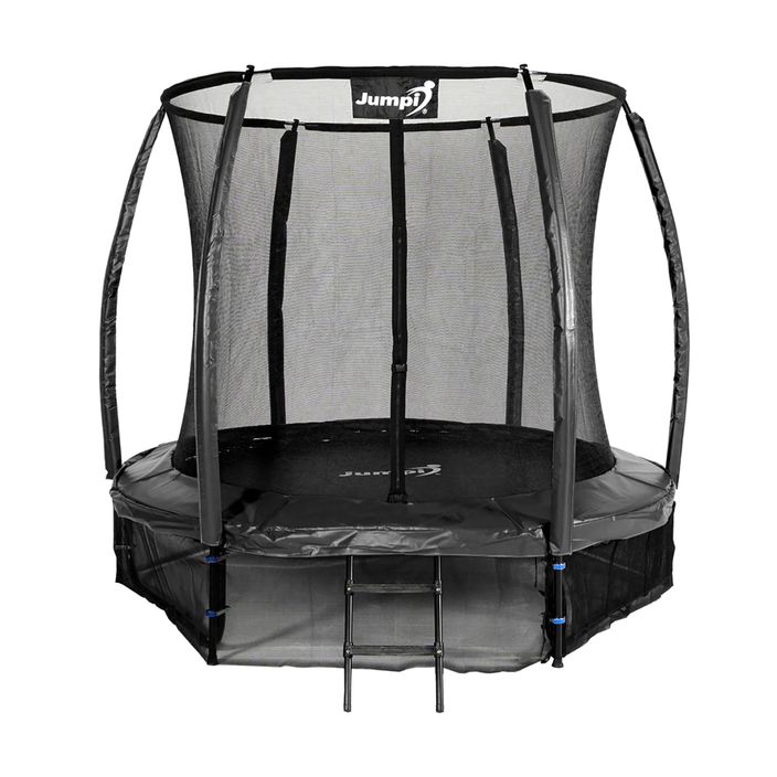 Jumpi Maxy Comfort Plus 244 cm garden trampoline black TR8FT 2