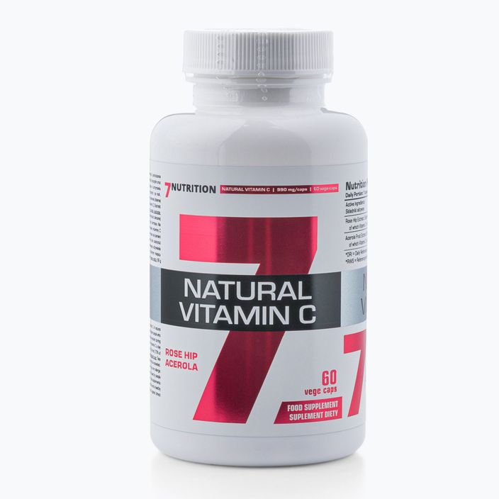 Vitamin C 7Nutrition natural vitamin C 60 capsules NU7876606