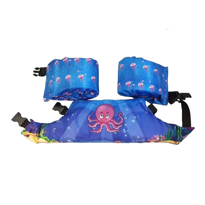 Aquarius Puddle Jumper Octopus children's swimming waistcoat purple 1071 2