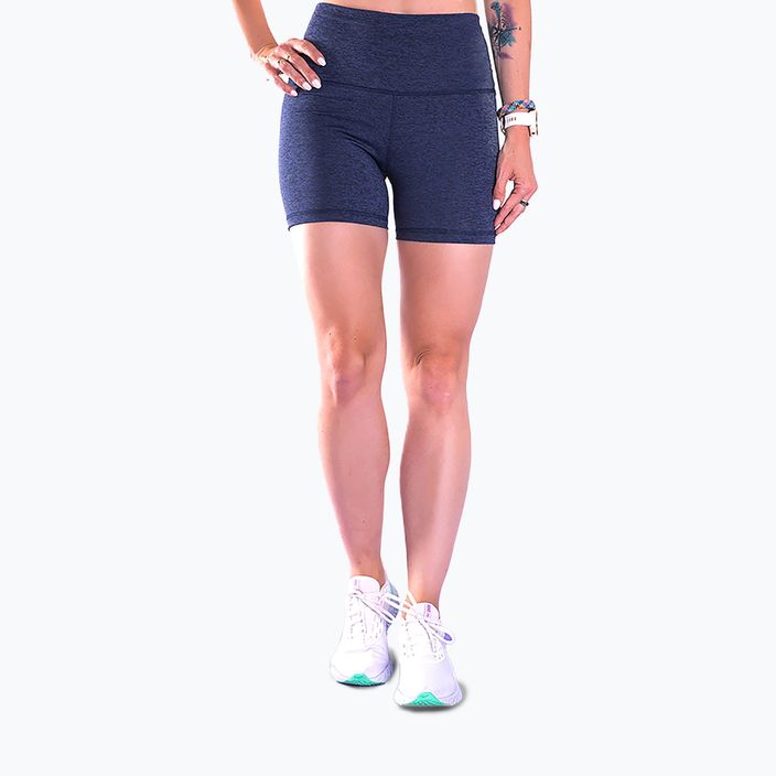 Women's training shorts 2skin Basic navy blue 2S-62975 4