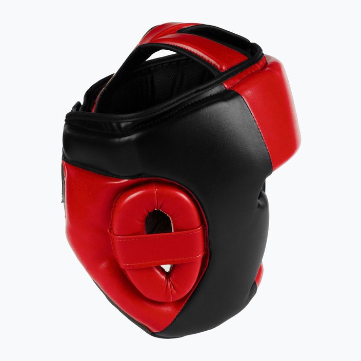 Octagon Plain red boxing helmet 2