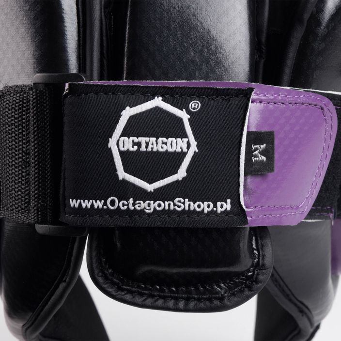 Octagon Plain purple children's boxing helmet 4