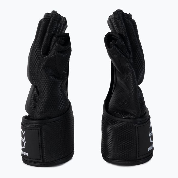 Octagon Kevlar MMA grappling gloves black 4