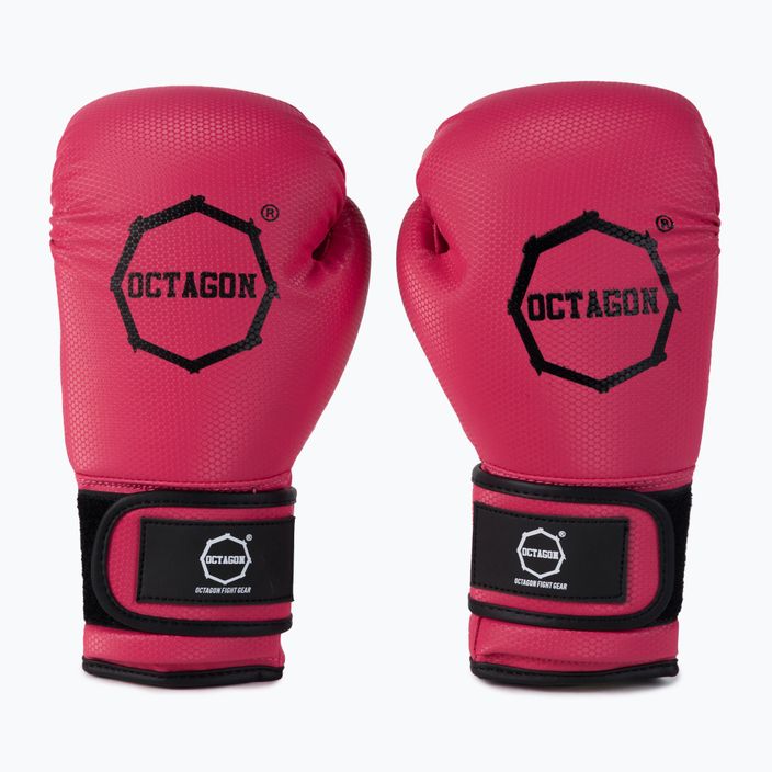 Octagon Kevlar pink women's boxing gloves