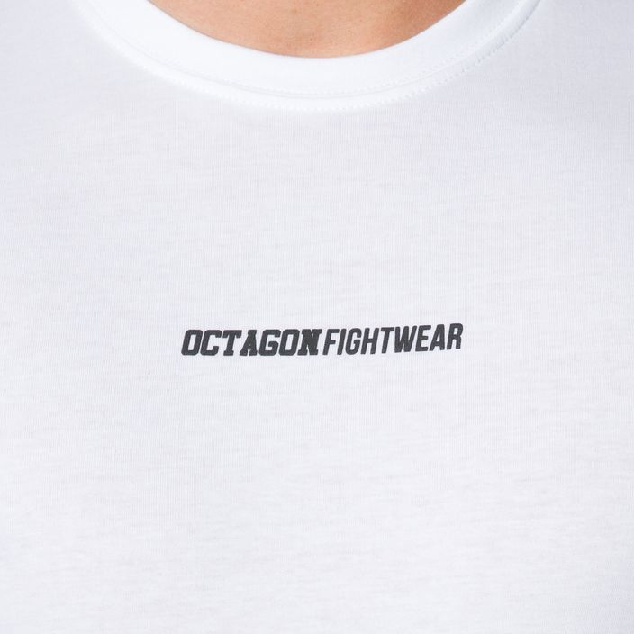 Octagon Fight Wear Small men's t-shirt white 4