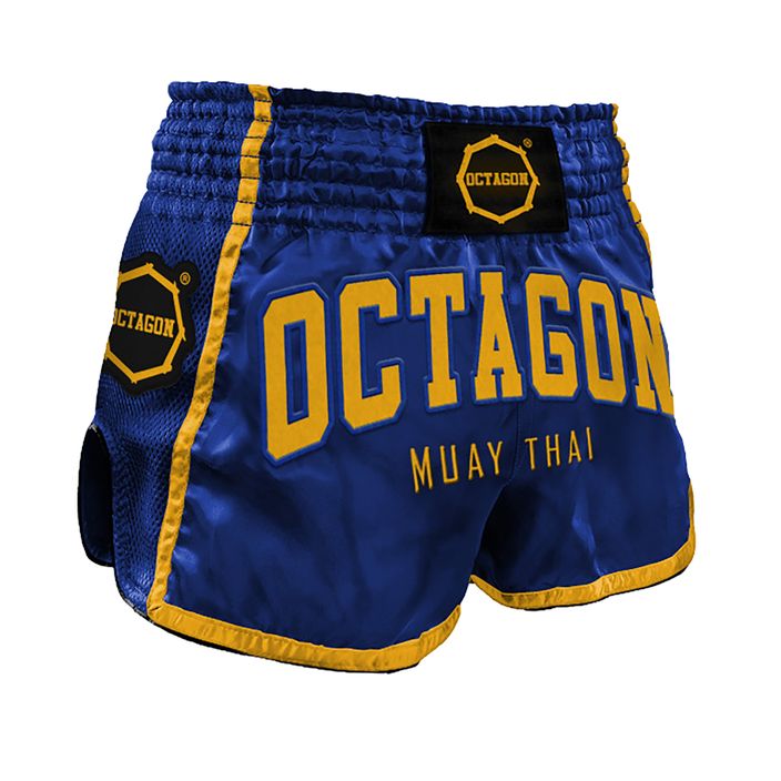 Octagon Muay Thai men's training shorts blue 2