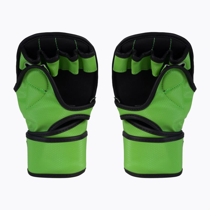Octagon Kevlar grappling MMA sparring gloves green 2