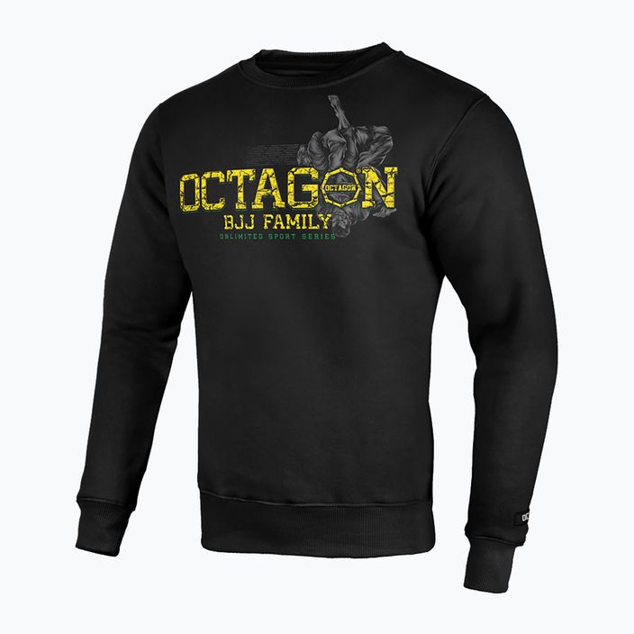 Octagon BJJ Family men's sweatshirt black