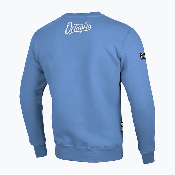 Men's Octagon Retro Light blue sweatshirt 2