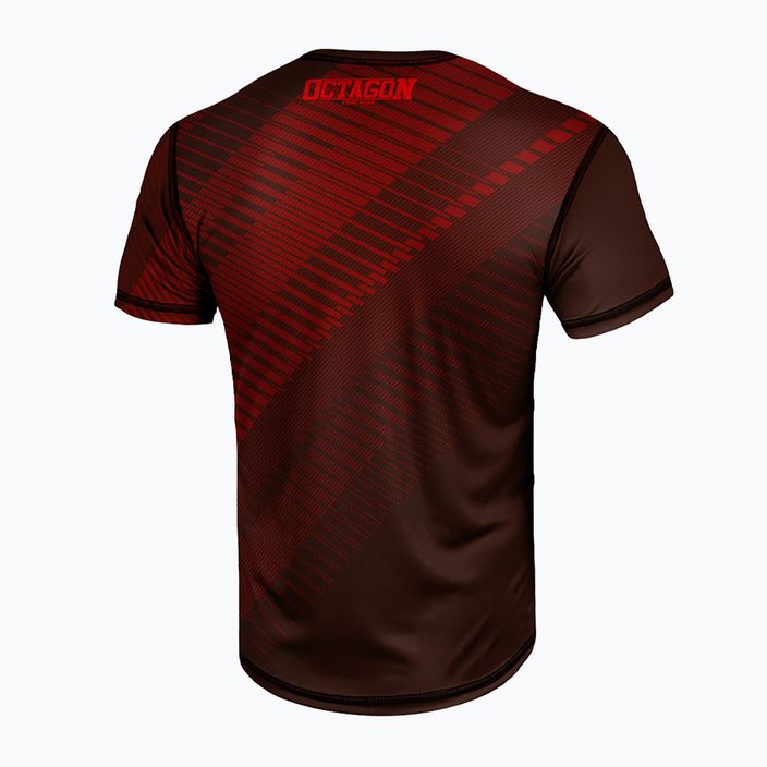 Men's Octagon Sport Blocks t-shirt red 2