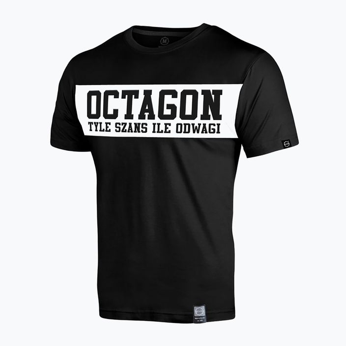 Octagon men's T-shirt Tyle Szans Ile Odwagi Furioza black