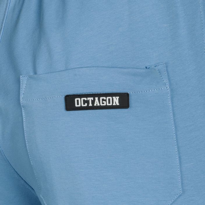 Men's Octagon Small Logo trousers blue 4