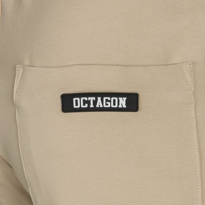 Men's Octagon Light Small Logo trousers beige 4