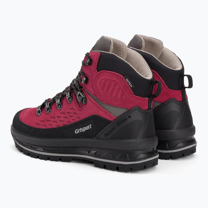 Men's trekking boots Grisport 15011SV6G red 3