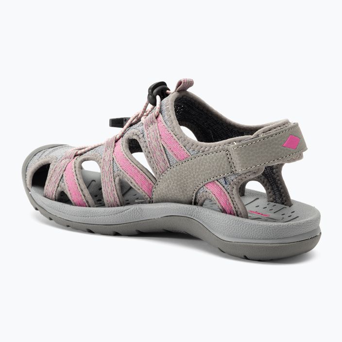 Lee Cooper women's sandals LCW-24-03-2307 grey/pink 3