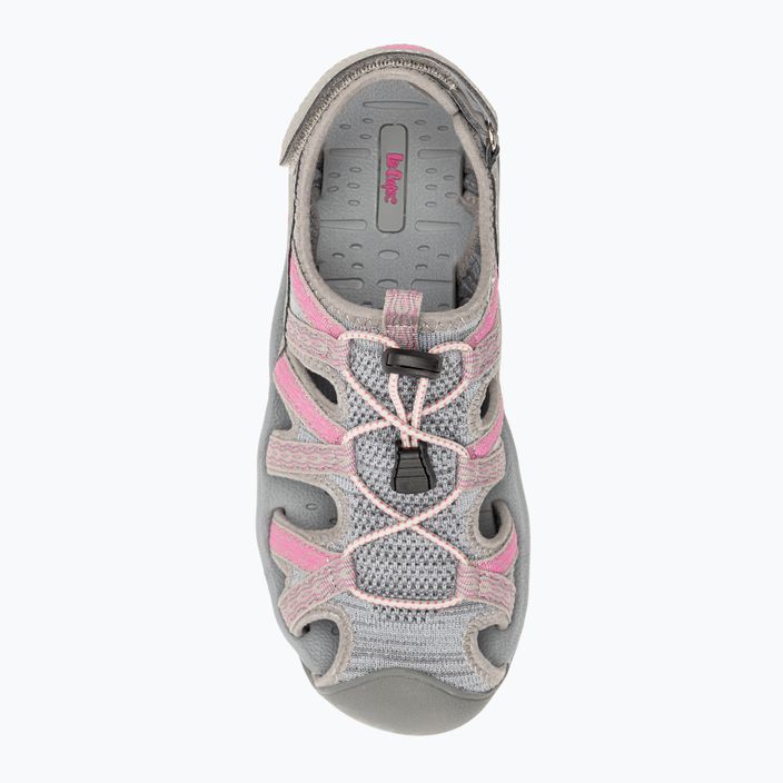 Lee Cooper women's sandals LCW-24-03-2307 grey/pink 5