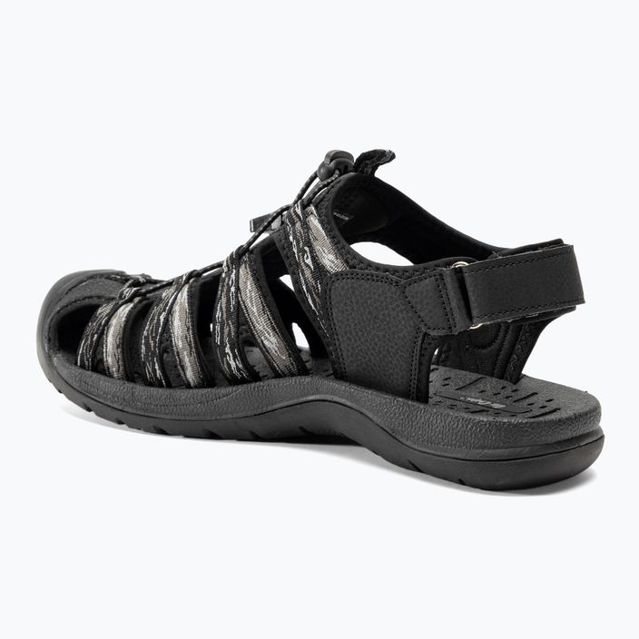 Lee Cooper men's sandals LCW-24-03-2312 black/grey 3