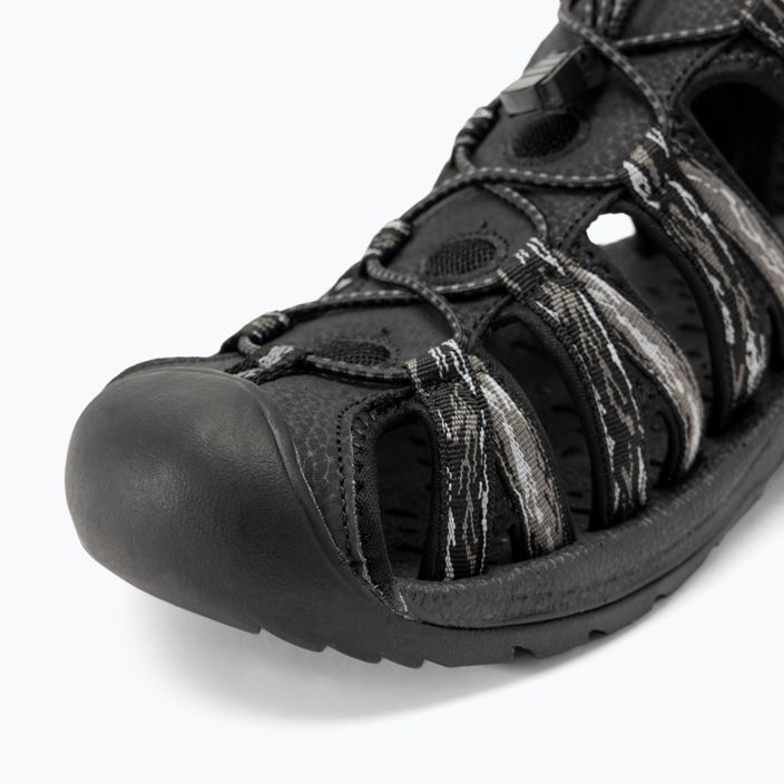 Lee Cooper men's sandals LCW-24-03-2312 black/grey 7
