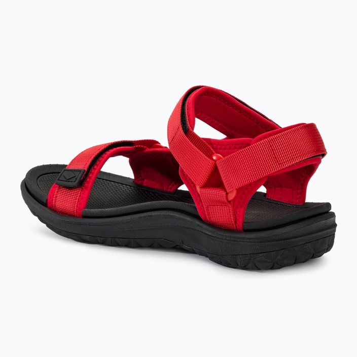 Lee Cooper women's sandals LCW-24-34-2616L black / red 3