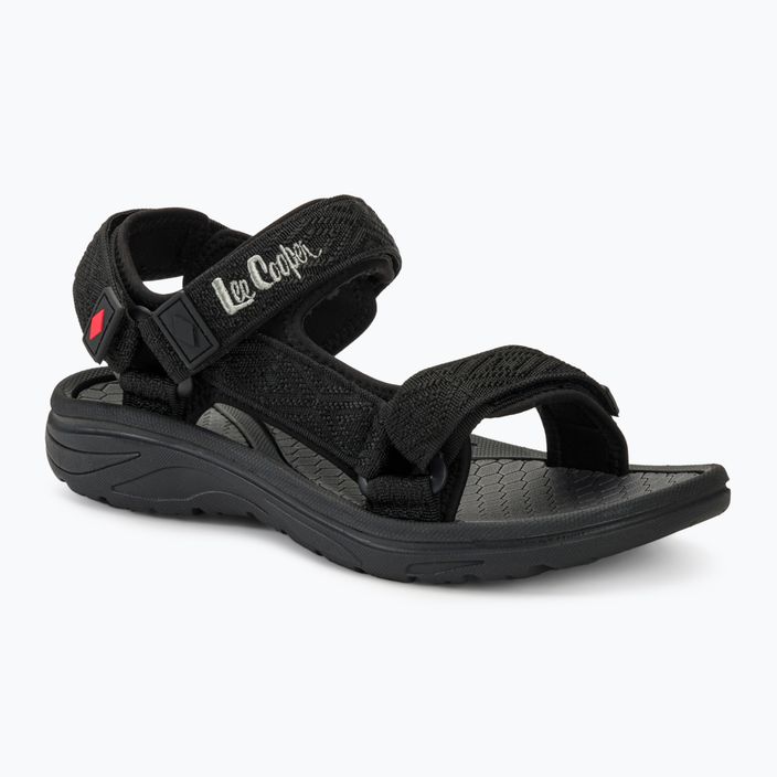 Lee Cooper men's sandals LCW-24-34-2623 black / grey