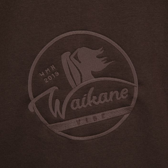 Waikane Vibe Chocolate brown women's sweatshirt 4