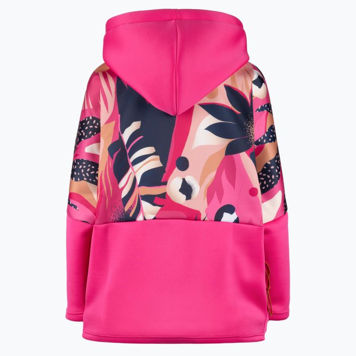 Waikane Vibe women's Oversize sweatshirt Fuchsia pink 2