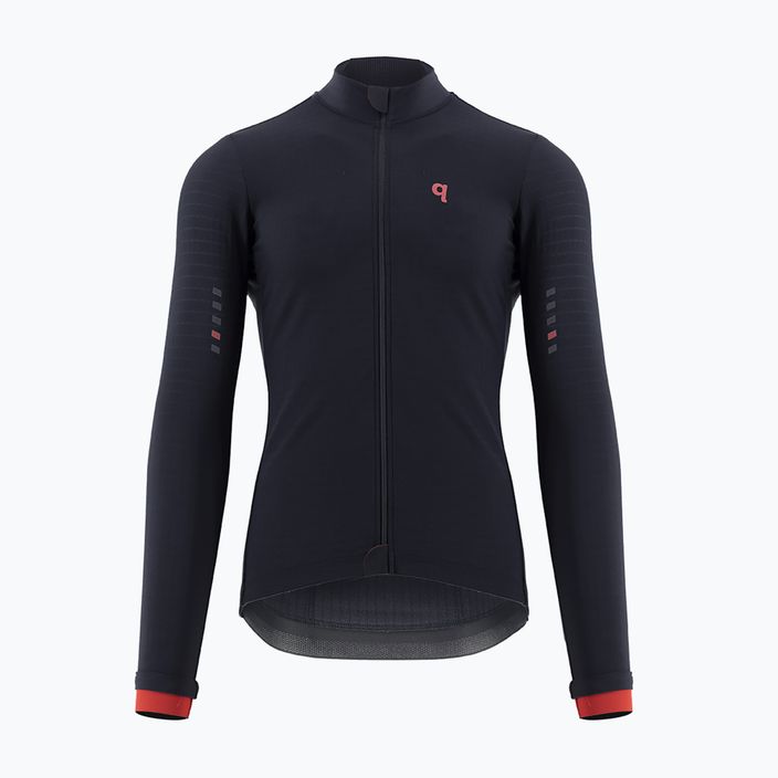Men's cycling sweatshirt Quest Check black KDR-CHECK