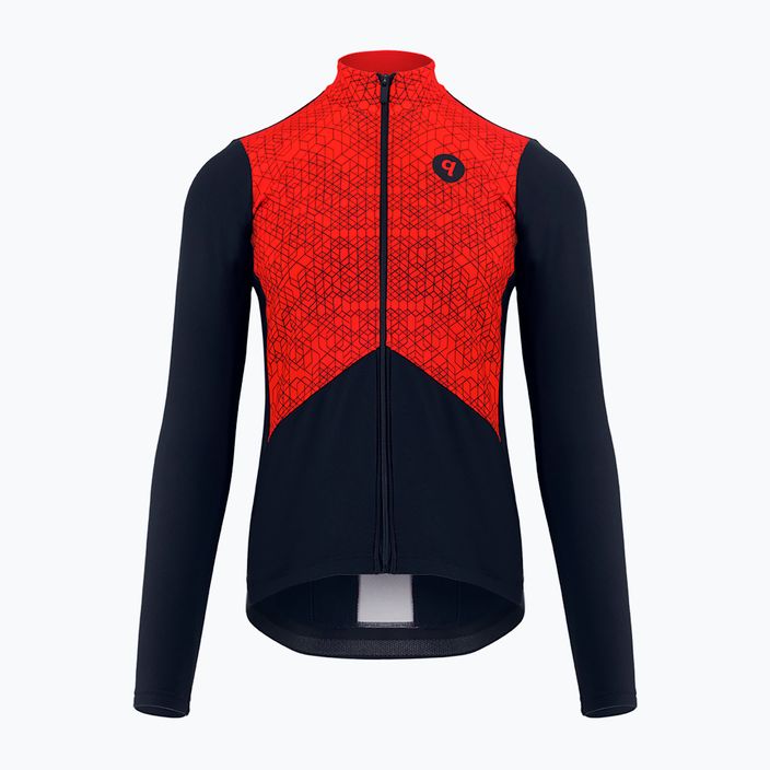 Quest Tokyo red-black men's cycling sweatshirt S21/BLUZA-TOKYO-RED-MAN