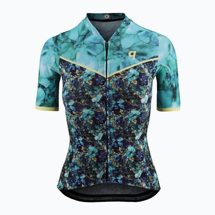Women's cycling jersey Quest Emerald