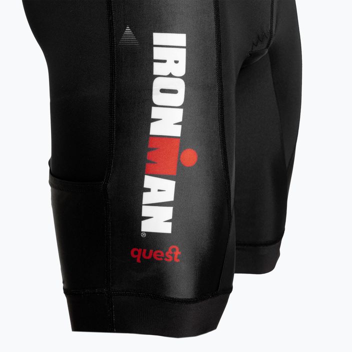 Quest Iron Man men's triathlon suit black 5