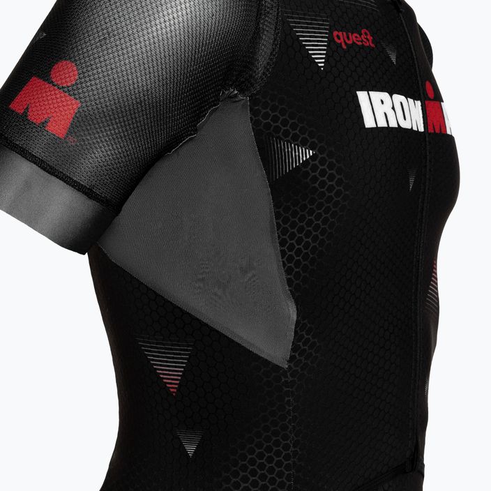 Quest The Fastest GVT Iron Man black men's triathlon suit 4