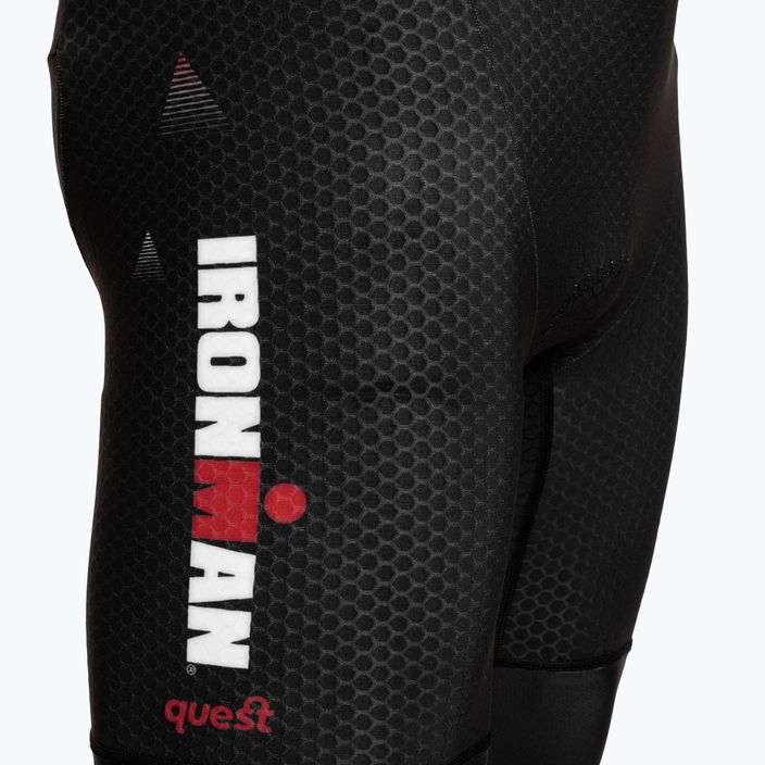 Quest The Fastest GVT Iron Man black men's triathlon suit 5